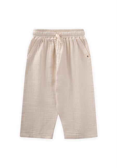 Müslin Pantolon 1-10 Yaş Krem