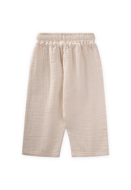 Müslin Pantolon 1-10 Yaş Krem