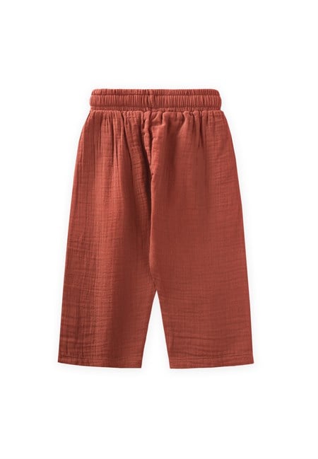 Müslin Pantolon 1-10 Yaş Rust