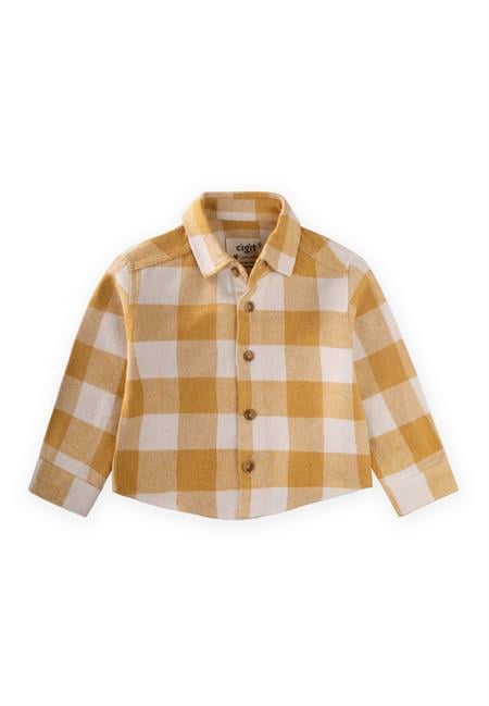 Oduncu Gömleği 1-9 Yaş HARDAL EKOSE