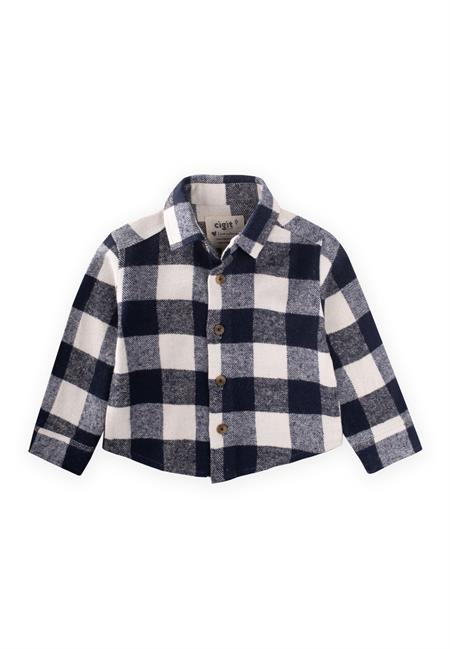 Oduncu Gömleği 1-9 Yaş LACİVERT EKOSE