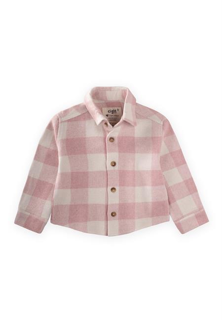 Oduncu Gömleği 1-9 Yaş PEMBE EKOSE