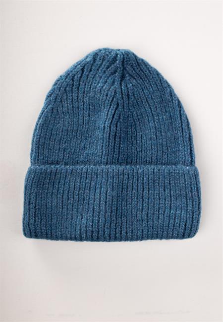 Örgülü Bere 3-8 Yaş İndigo Mavi