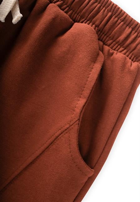 Paçalı Eşofman 2-8 Yaş Kiremit