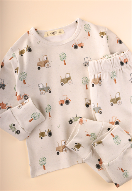 Pijama Takım 1-5 Yaş Taş