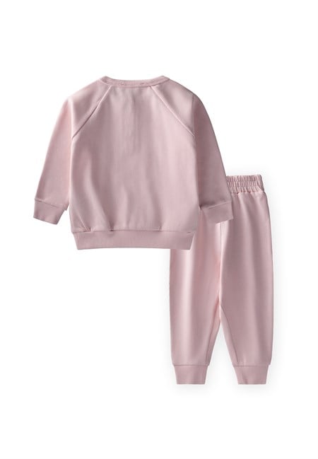 Reglan Kol Patlı Basıc Takım 1-5 Yaş pudra pembe