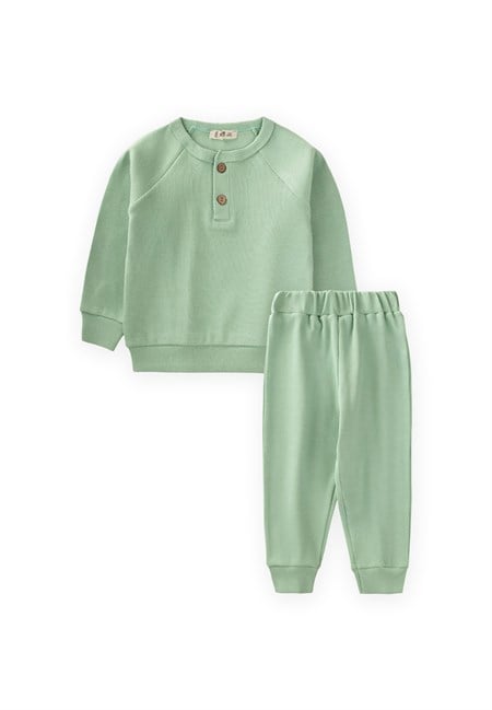 Reglan Kol Patlı Basıc Takım 1-5 Yaş su yeşili