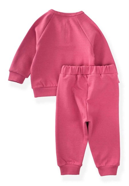 Reglan Kol Patlı Erkek Basıc Takım 1-5 Yaş Gül kurusu