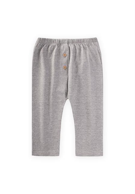 Sahte Patlı Bebe Eşofman 0-3 Yaş GRİ MELANJ