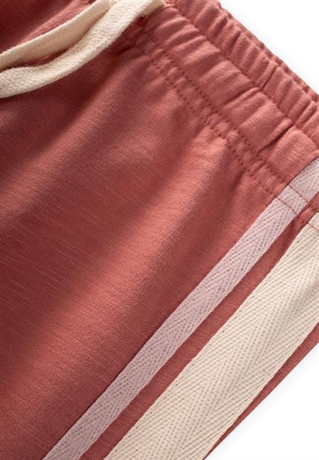 Şerit Detaylı Baggy Eşofman 2-10 Yaş Gül Kurusu