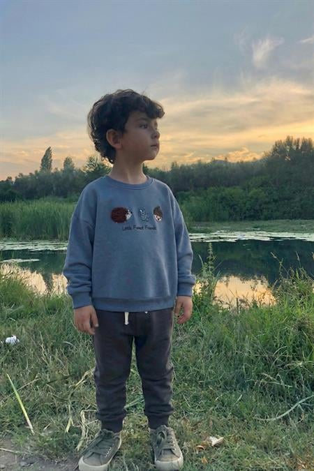 Sweatshirt Takım 1-5 Yaş Mint Yeşili