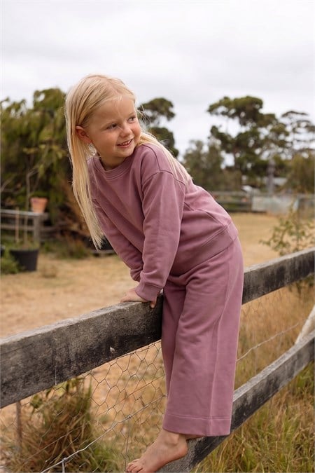 Sweatshirt Takım 2-8 Yaş LEYLAK