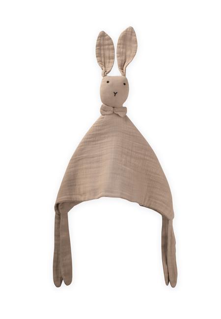 Tavşan Müslin Uyku Arkadaşı (Yıkanmıştır) 40X40 cm Vizon