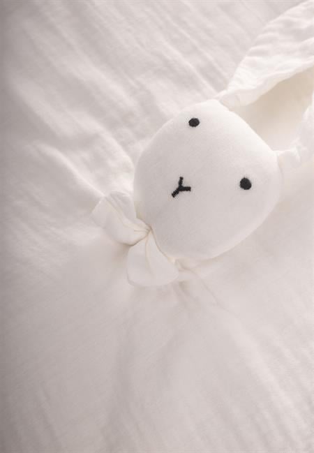 Tavşan Müslin Uyku Arkadaşı (Yıkanmıştır) 40X40 cm Ekru