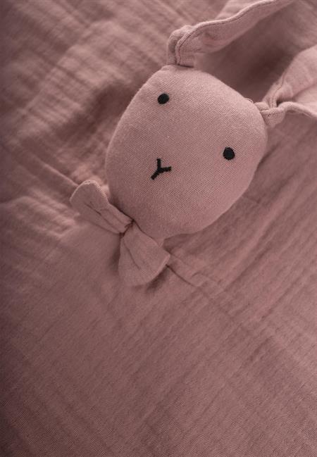 Tavşan Müslin Uyku Arkadaşı (Yıkanmıştır) 40X40 cm Bakır