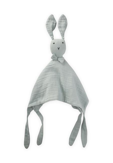 Tavşan Müslin Uyku Arkadaşı (Yıkanmıştır) 40X40 cm Mint Yeşil