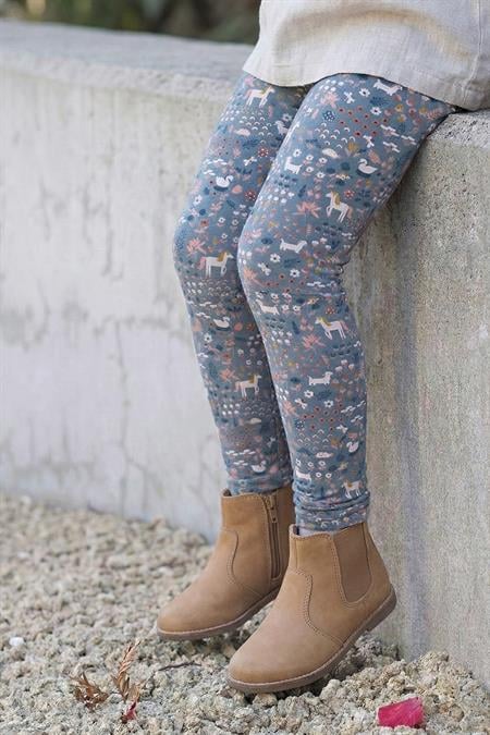 Tayt 2-10 Yaş İndigo Mavi