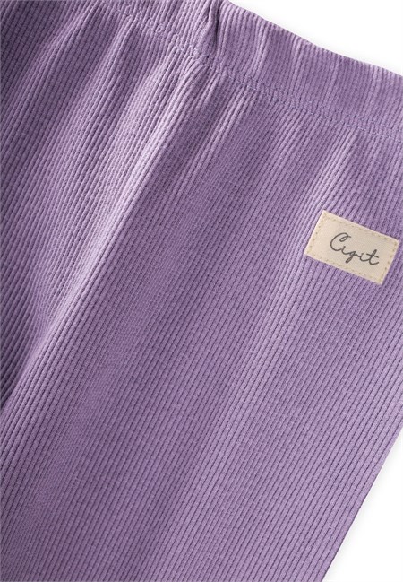 Tayt Pantolon 1-5 Yaş Lila