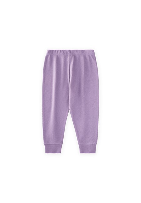 Tayt Pantolon 1-5 Yaş Lila
