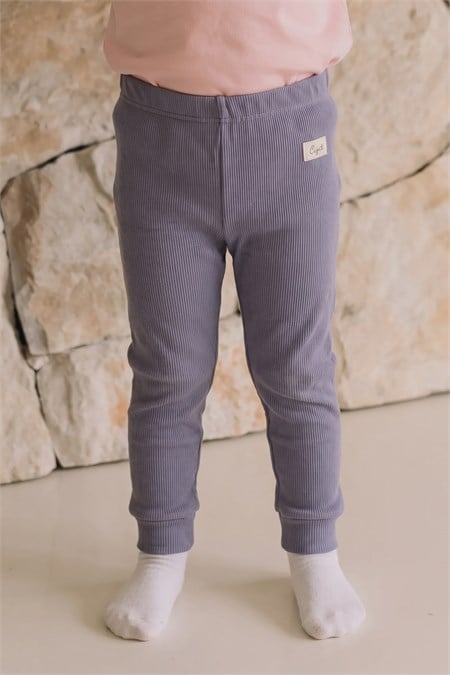 Tayt Pantolon 1-5 Yaş Lila