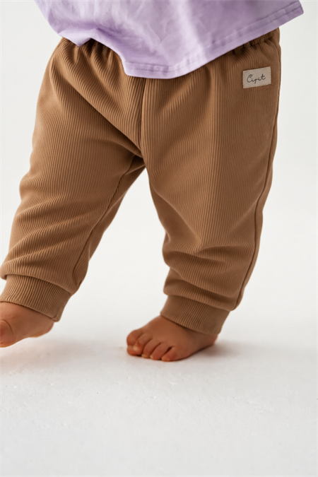Tayt Pantolon 1-5 Yaş Taba