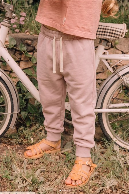 Basic Eşofman 1-9 Yaş Pudra Pembe