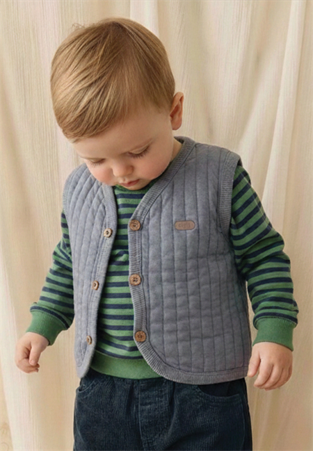 Kapitone Yelek 0-4 Yaş MİNT YEŞİLİ