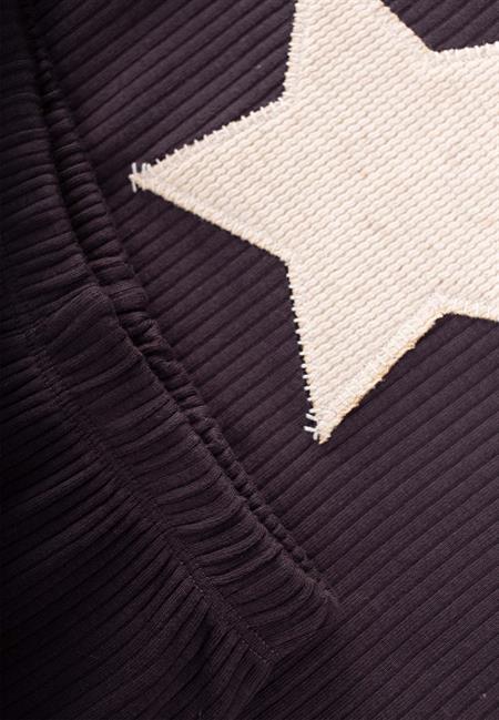 Yıldız Aplikeli Çocuk Pijama Takım 1-8 Yaş Antrasit