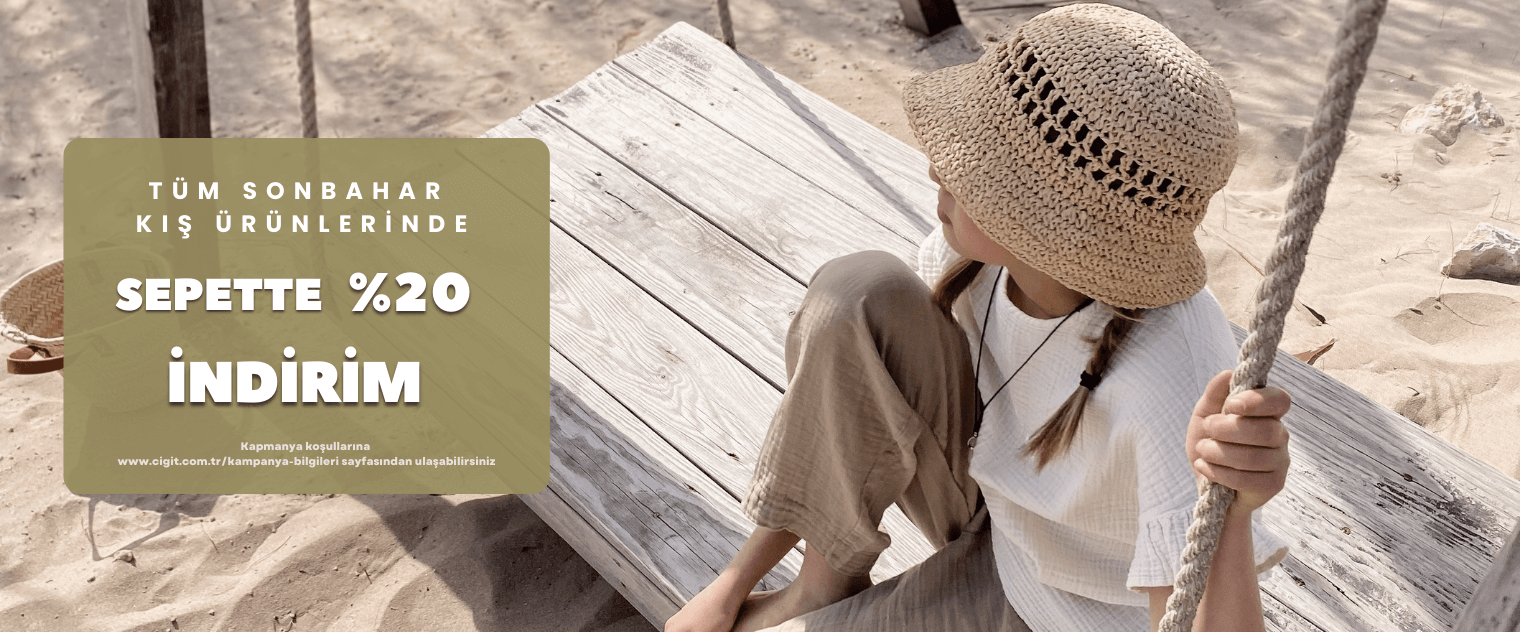 Çocuk Giyim % 20 İndirim