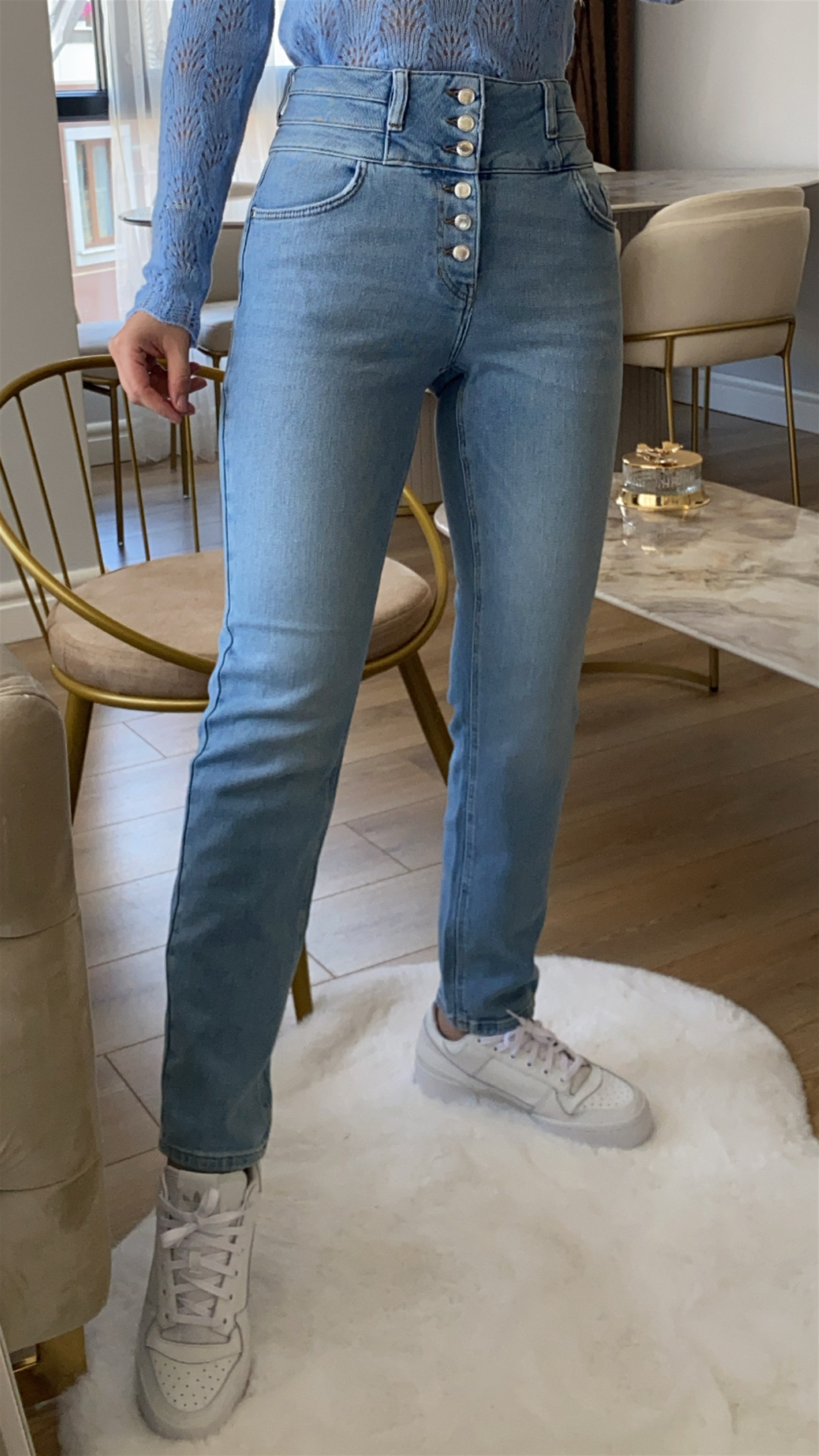 Orsay 6 Düğmeli Likralı Jeans