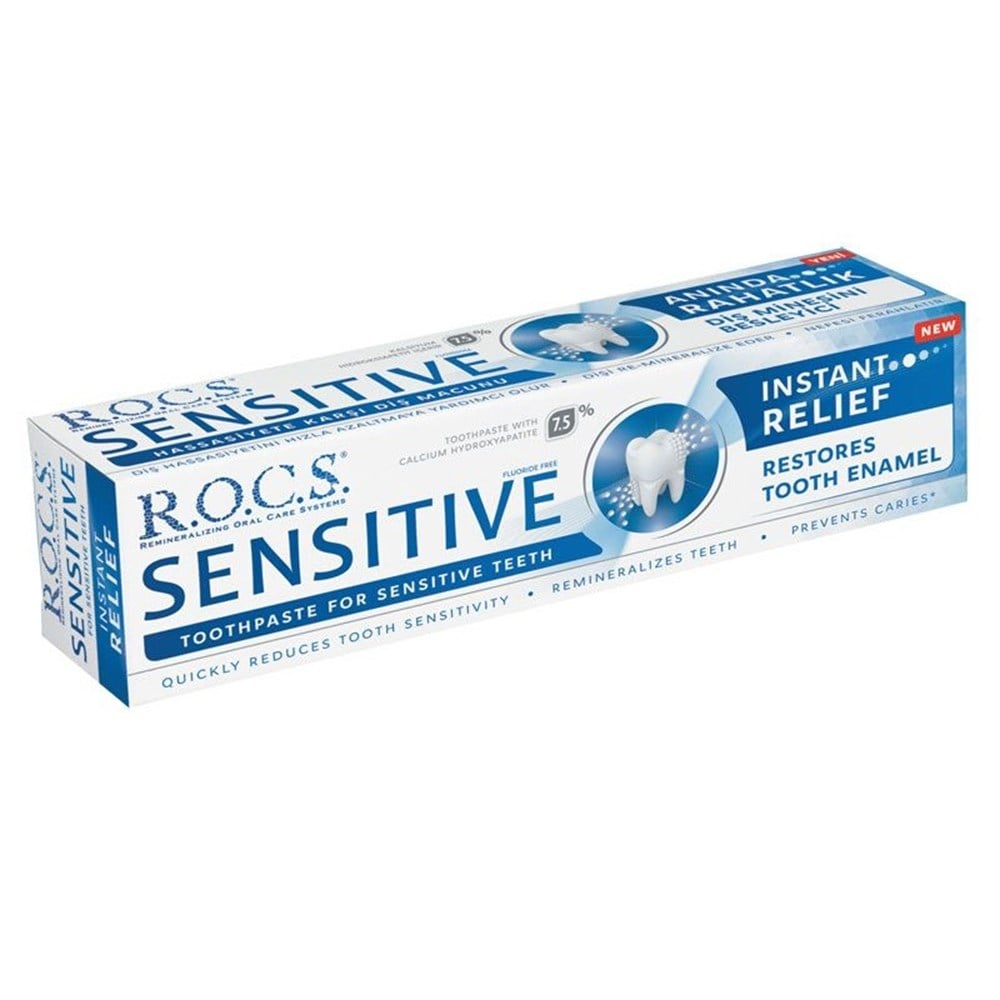 ROCS Sensitive Insart Relief Diş Macunu 75 ml