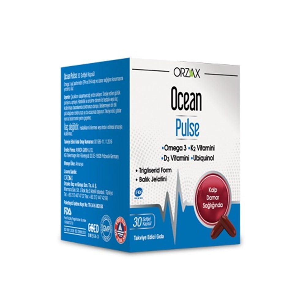 Ocean Pulse 30 Softjel Kapsül