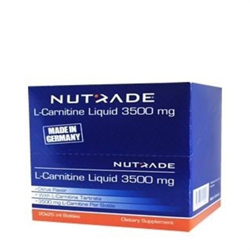Nutrade Sıvı L-Carnitine 3500mg  20 Adet