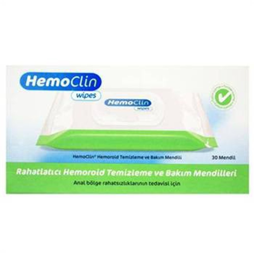 HemoClin Anal Bölge Temizleme ve Bakım Mendili
