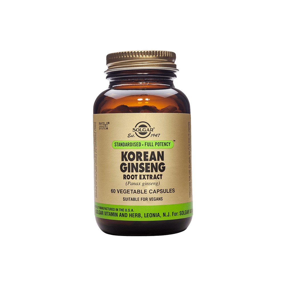 Solgar Korean Ginseng (Panax Ginseng) 50 Tablet