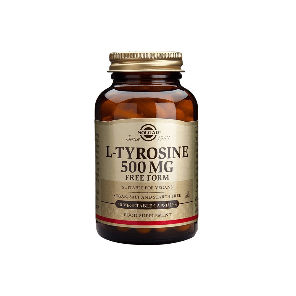 Solgar L-Tyrosine 500 mg 50 Kapsül