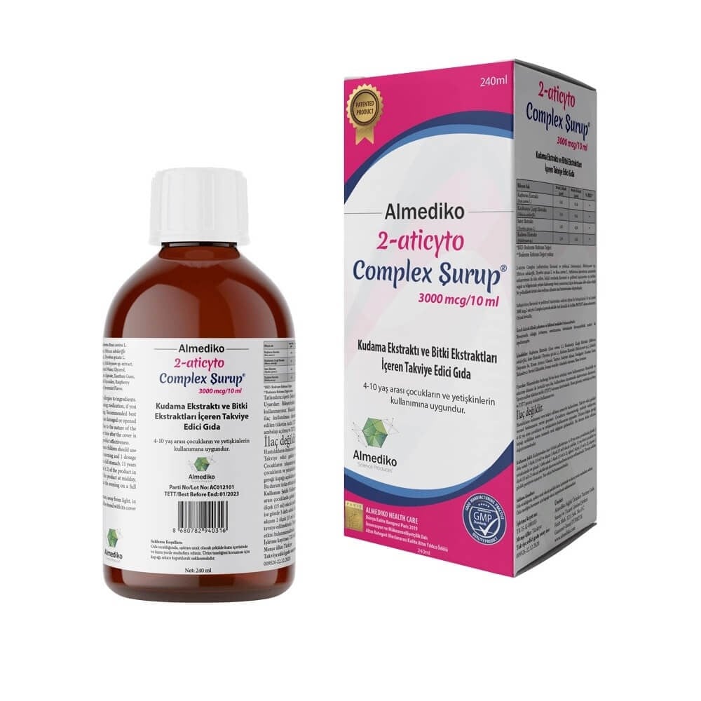 Almediko 2-aticyto Complex Şurup 240 ml