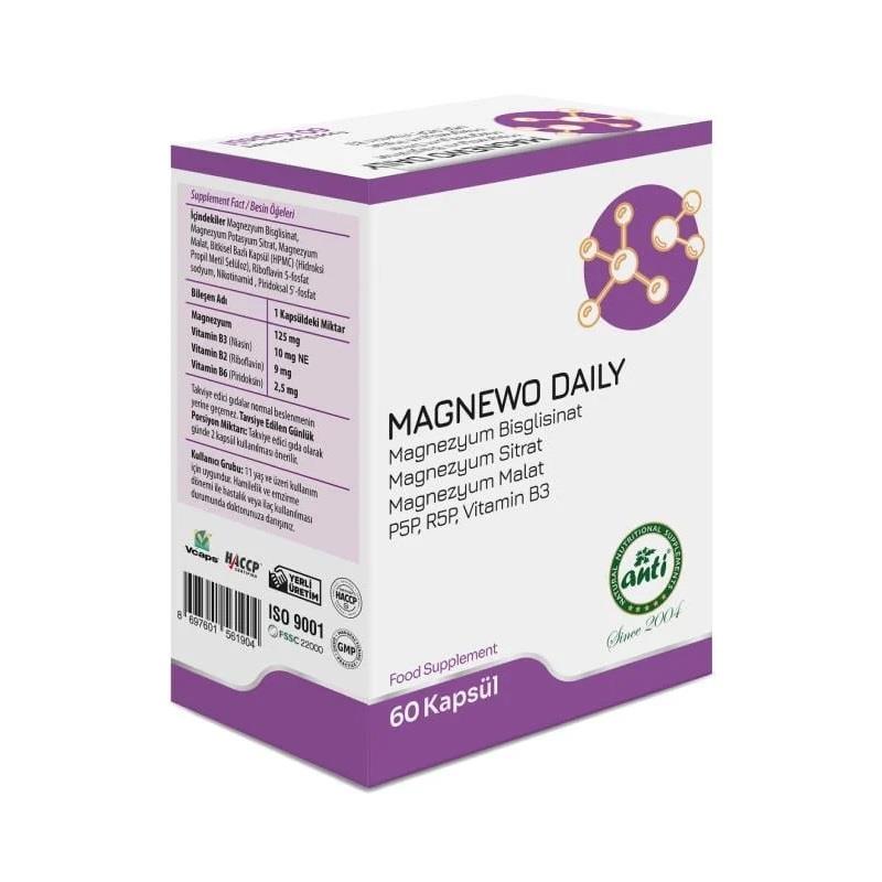 Anti Magnewo Daily 60 Kapsül