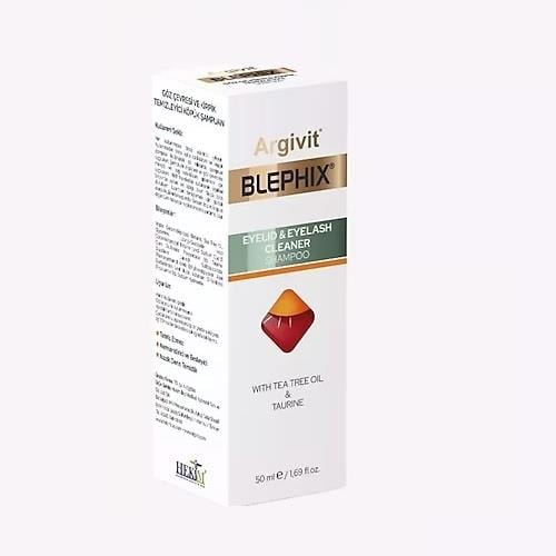 Argivit Blephix Göz Çevresi ve Kirpik Temizleyici Şampuan 50 ml