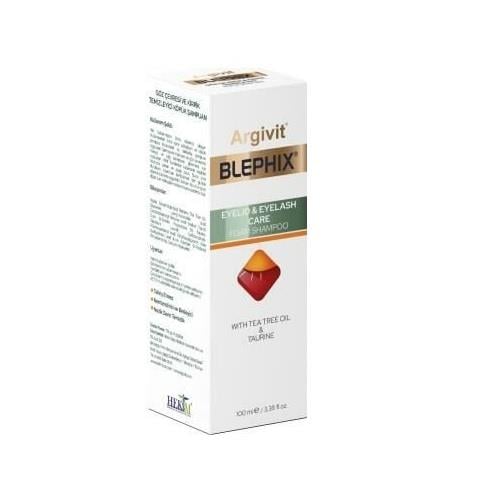 Argivit Blephix Göz Çevresi ve Kirpik Temizleyici Köpük Şampuan 100 ml
