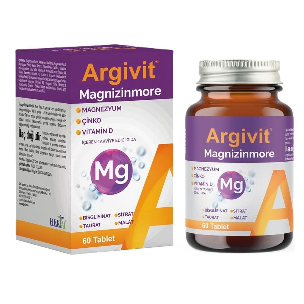 Argivit Magnizinmore 60 Tablet