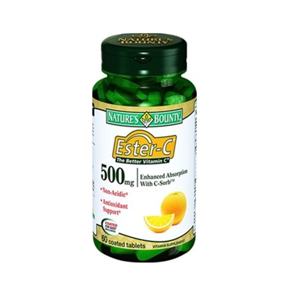 Nature's Bounty Ester-C 500 mg 60 Tablet