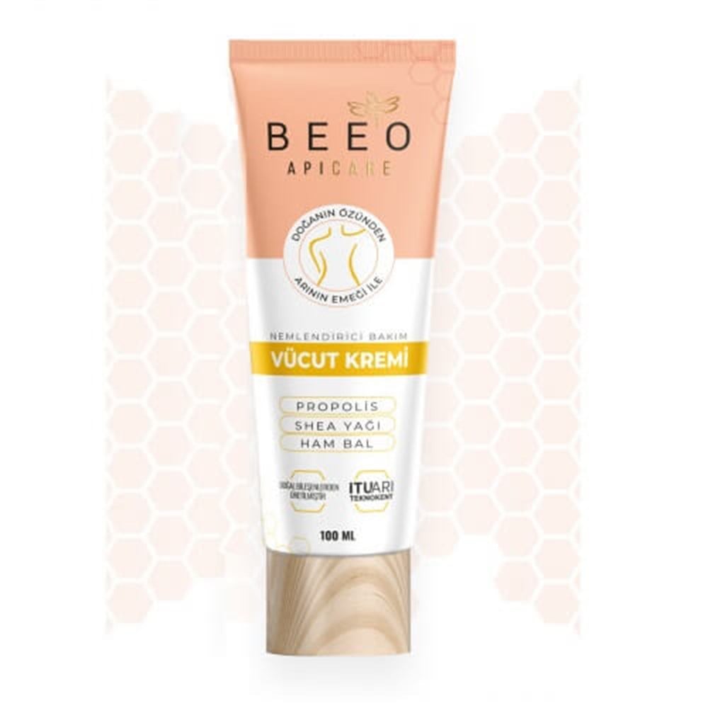 Bee'O Apicare Nemlendirici Vücut Bakım Kremi 100 ml