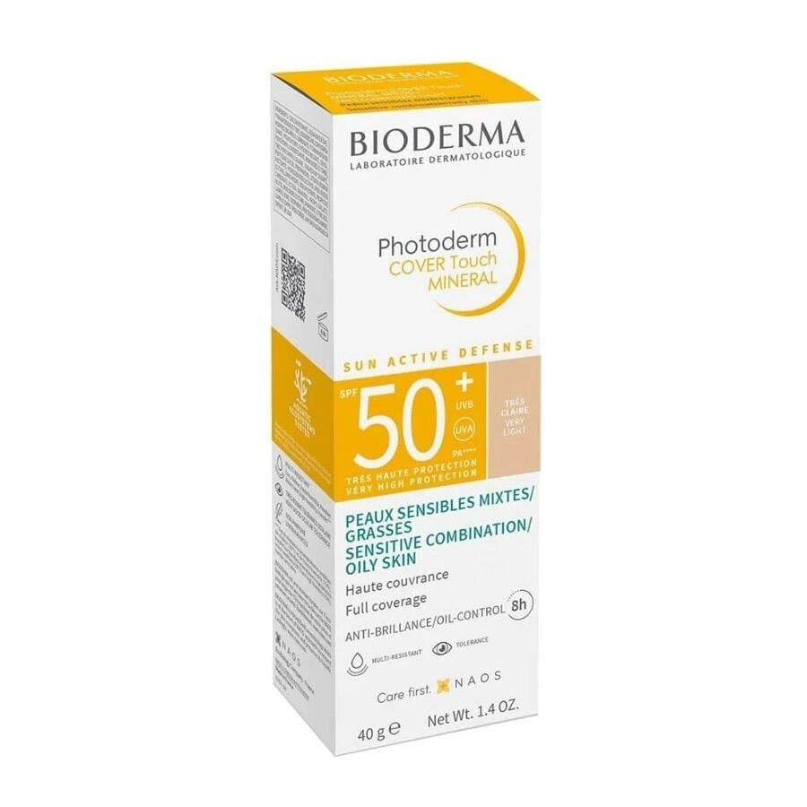 Bioderma Photoderm Cover Touch Mineral SPF50+ Very Light 40 gr