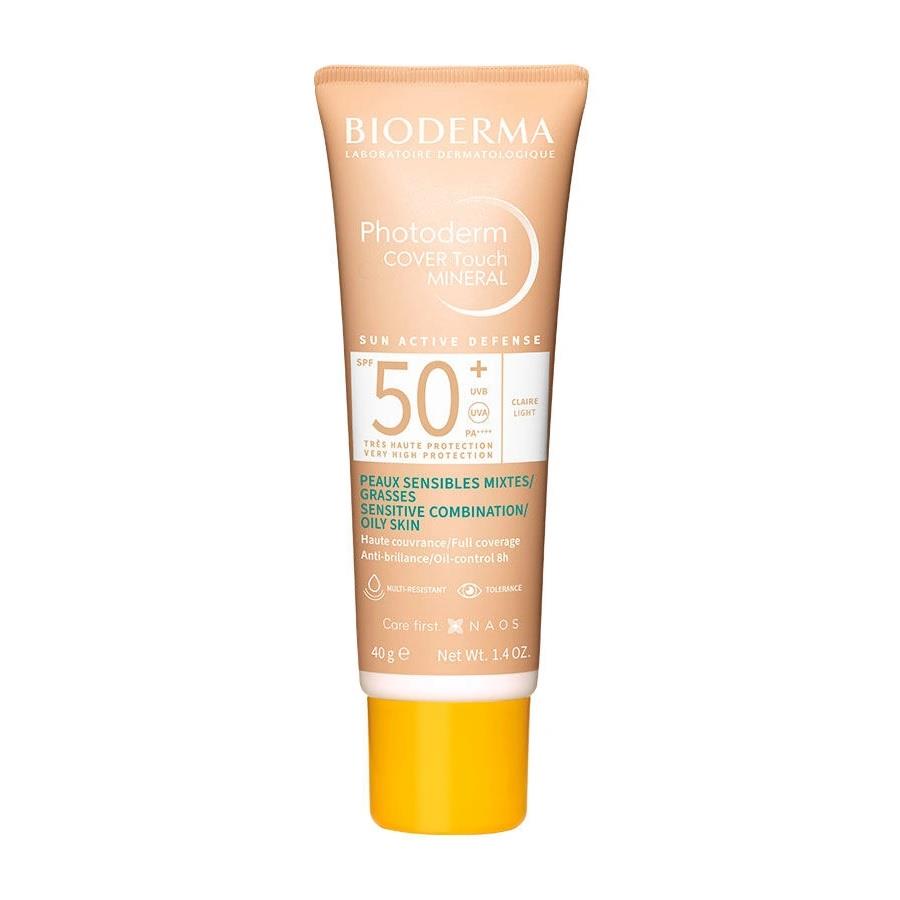 Bioderma Photoderm Cover Touch Mineral SPF50+ Light 40 gr