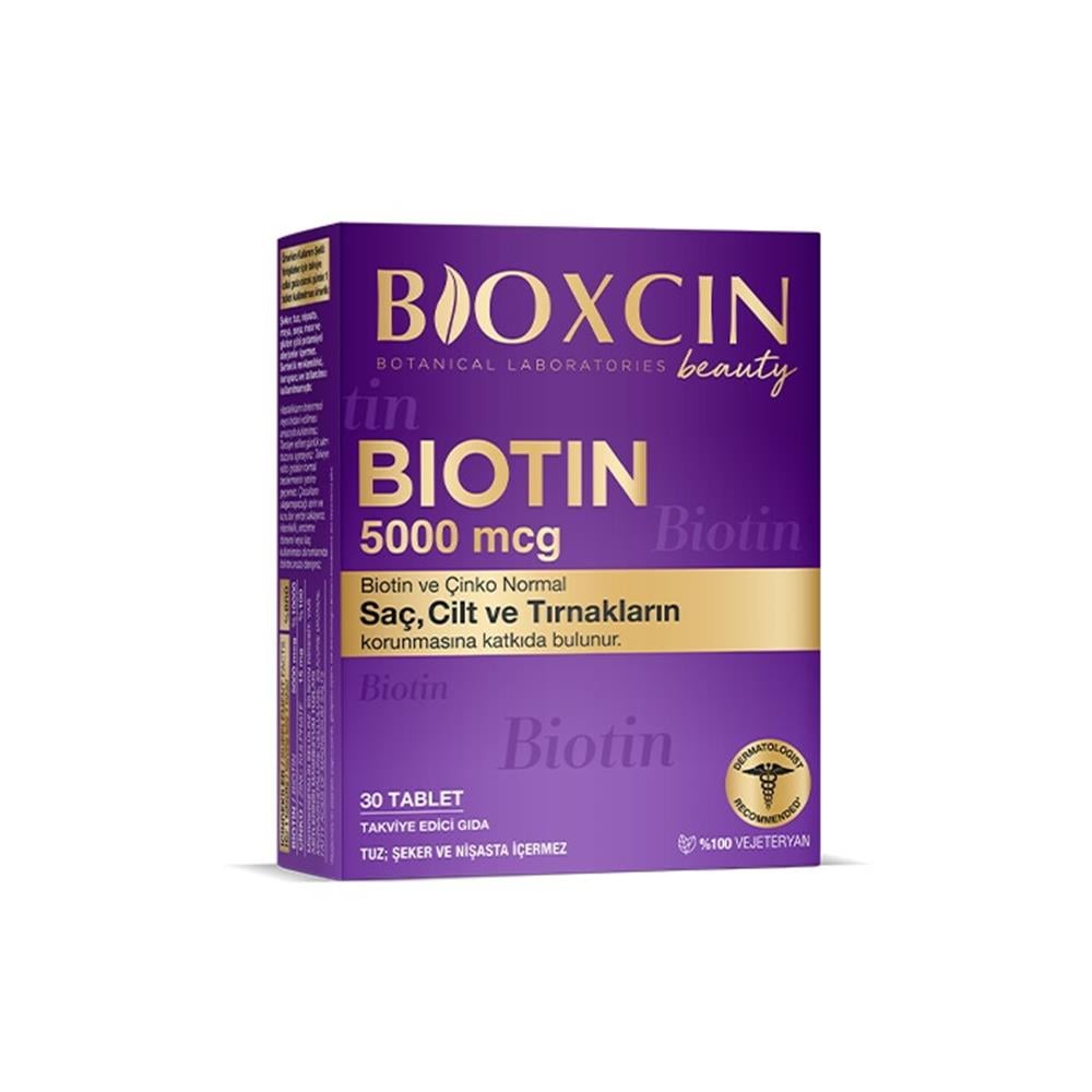 Bioxcin Biotin 5000 mcg 60 Tablet