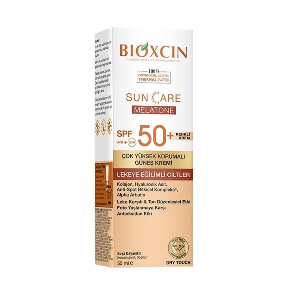 Bioxcin Sun Care Melatone Renkli Güneş Kremi SPF50+ 50 ml