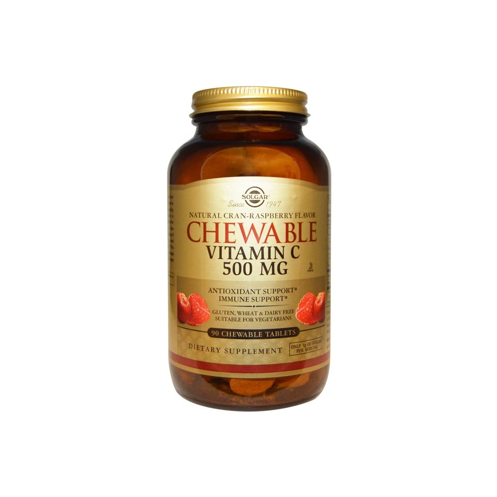 Solgar Chewable Vitamin C 500 mg 90 Tablet