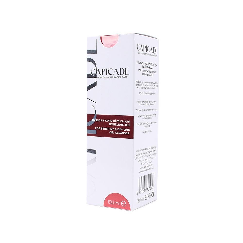 Capicade Hassas ve Kuru Ciltler İçin Temizleme Jeli 150 ml