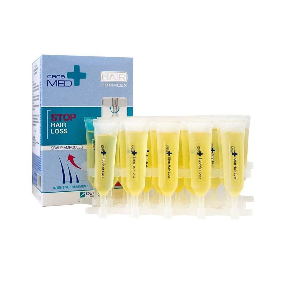 CeceMed Stop Hair Loss 10x7 ml Saç Dökülmesine Karşı Ampül
